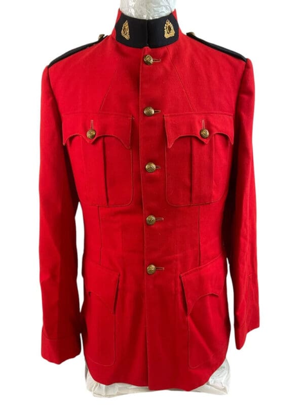 WW2 Royal Canadian Mounted Police RCMP Scarlet Uniform Jacket