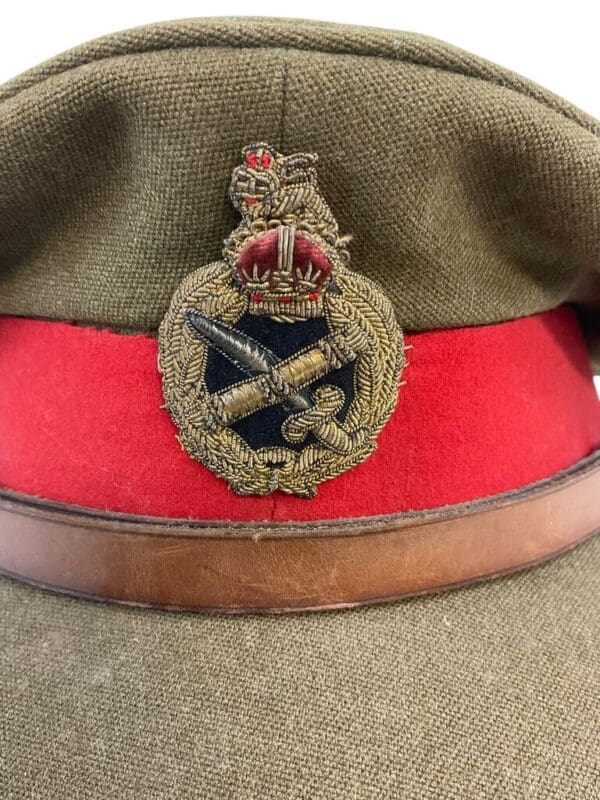 WW2 British Generals Service Dress with Peak Cap Catterick Garrison Not Named