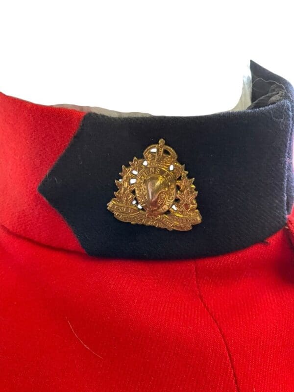 WW2 Royal Canadian Mounted Police RCMP Scarlet Uniform Jacket