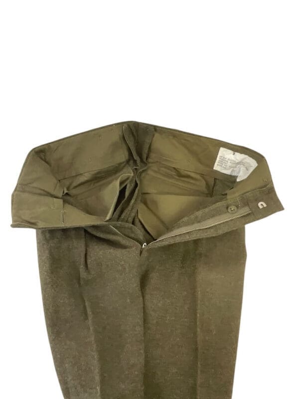 Canadian Battle Dress Trousers 1966 Pattern Dated 1967 Size N2 W 26 X L28