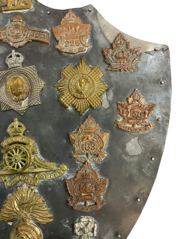 WW1 Canadian British Memorial Plaque