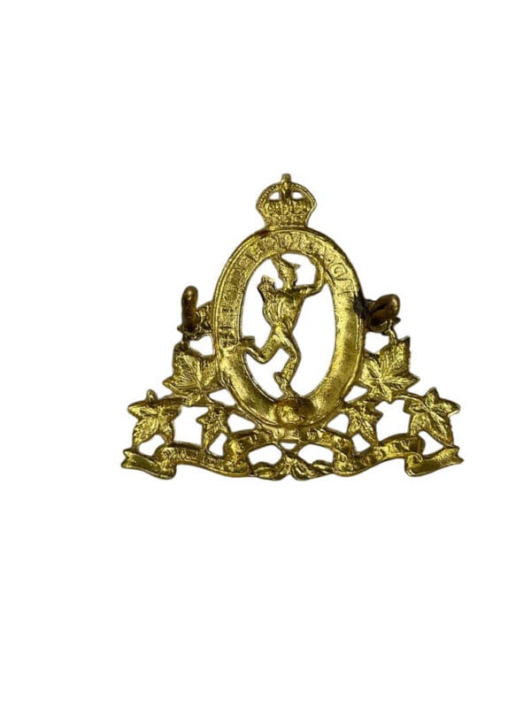 WW2 Canadian Royal Canadian Corps of Signals Cap Badge