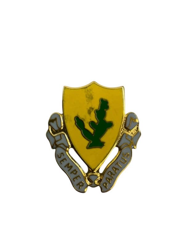 US Army DUI Distinctive Uniform Insignia 12th Cavalry Regiment Badge Pin