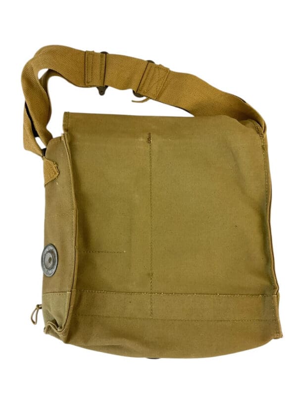 WW2 Canadian Respirator Bag Civil Defence Canada 1942 Dated C Broad Arrowed MINT