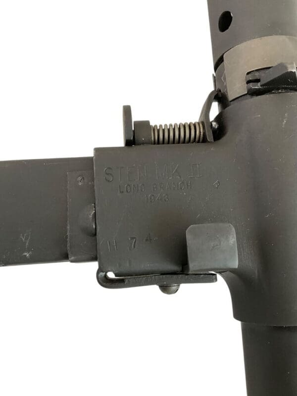 WW2 Canadian Sten Gun Mk2 Long Branch 1943 C Broad Arrowed DEWAT Cock and Click