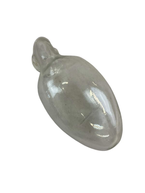 Medical Glass Male Urinal Bottle Hand Blown Glass Vintage