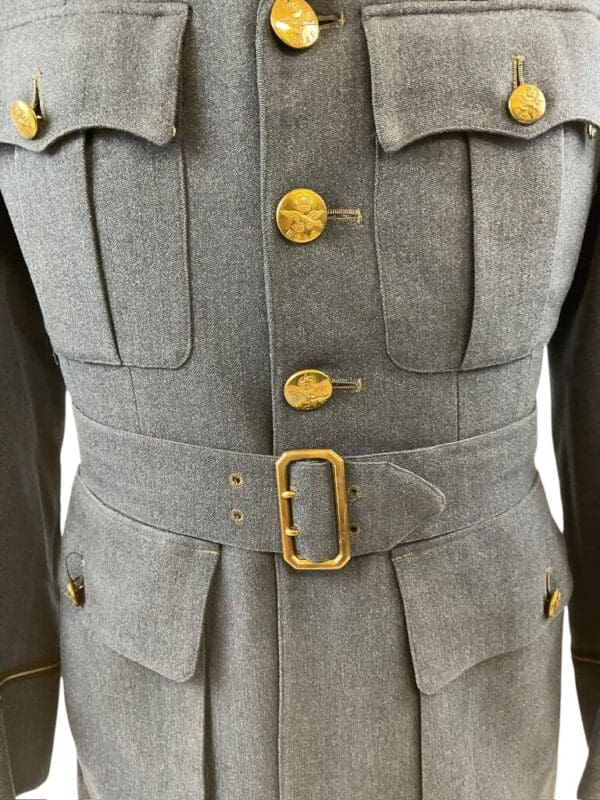 WW2 Canadian RCAF Navigator Officers Service Dress Jacket DFC Winner