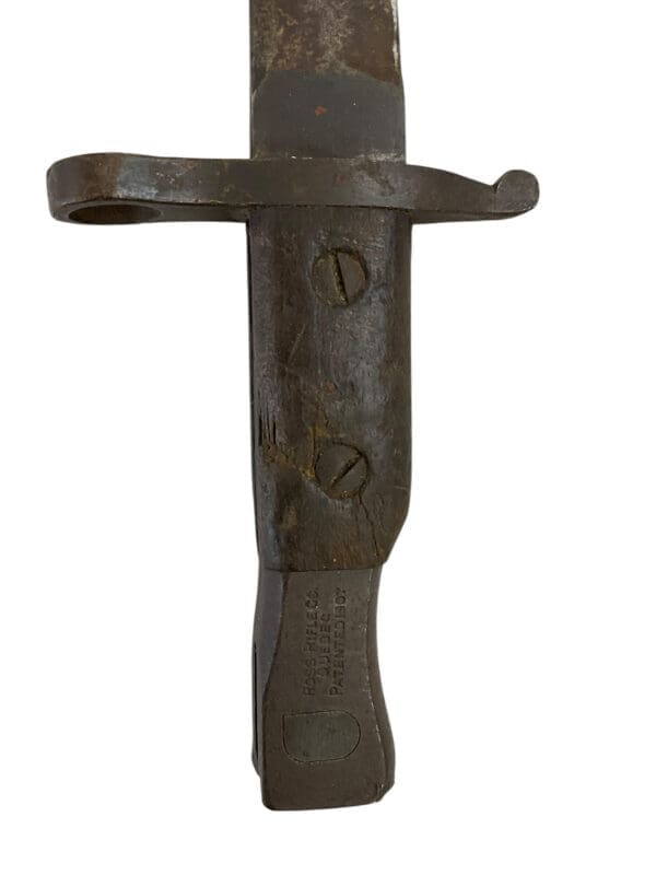 WW1 Canadian CEF MkII Ross Bayonet With Scabbard Dated 1916