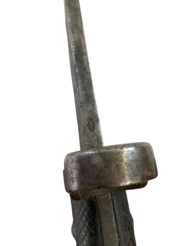 British Army Martini Henry P1887 MkII Sword Bayonet With Scabbard