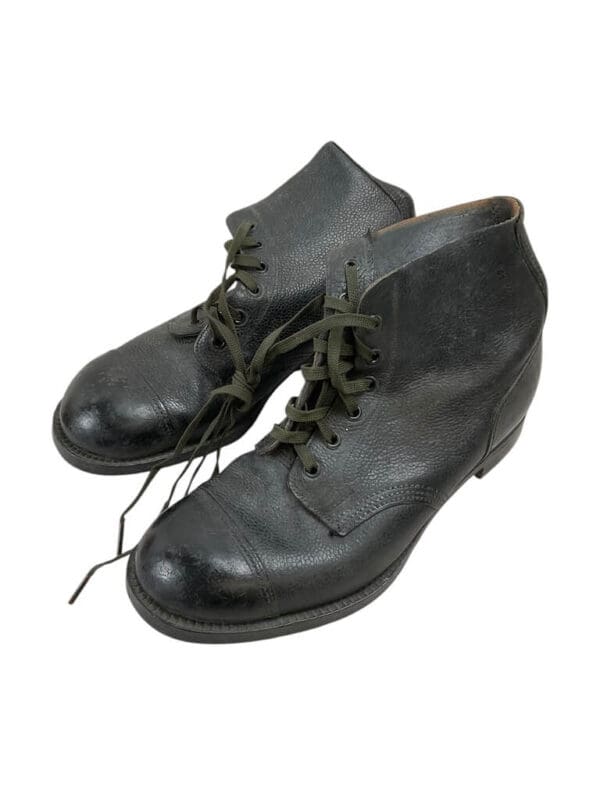 British Army Black Ankle Boots Size 7