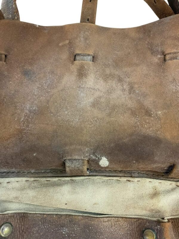 WW2 US Motorcycle Leather Saddle Bag
