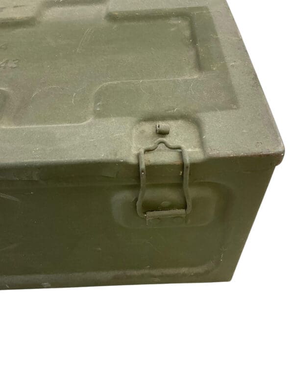 WW2 British Large Ammo Box 1943 Dated EMPTY