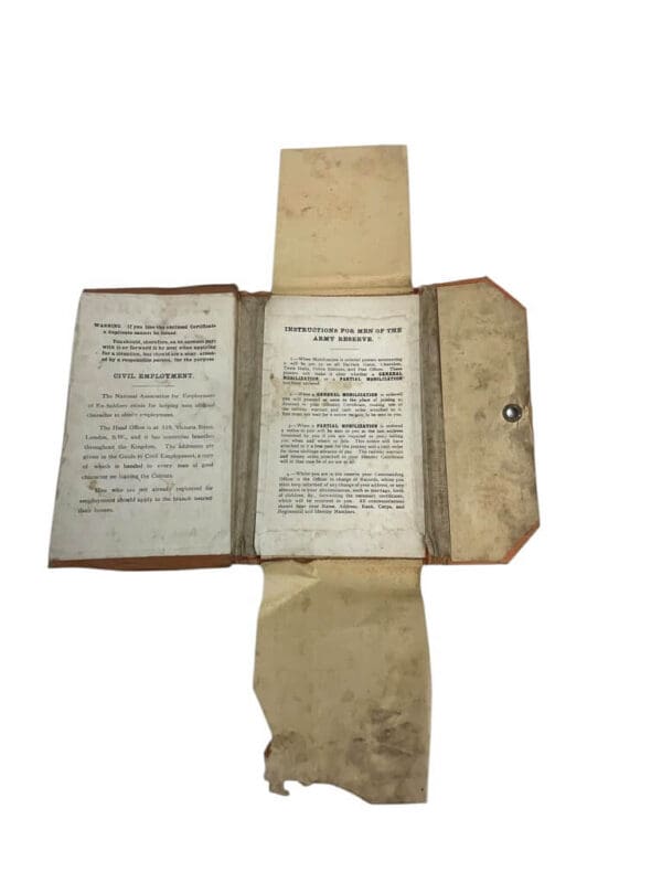 WW1 British BEF 3rd Dorset Regiment Bible And Service Book Named