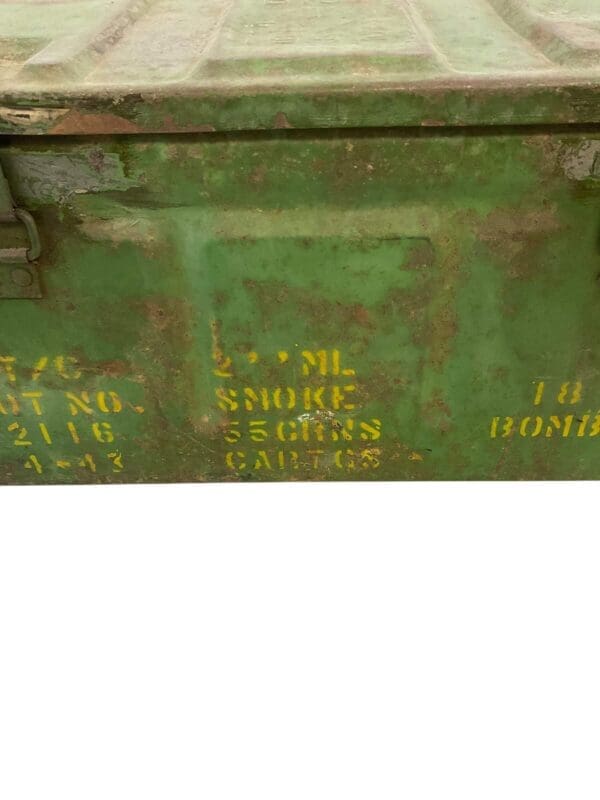 WW2 Canadian 2 Inch Mortar Ammo Box 1942 Dated EMPTY