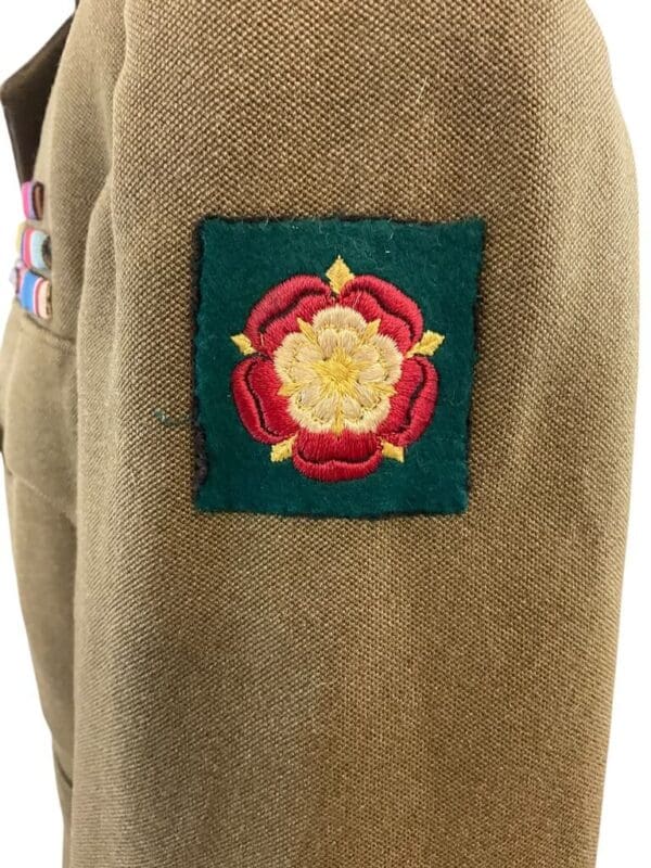 WW2 British Generals Service Dress with Peak Cap Catterick Garrison Not Named