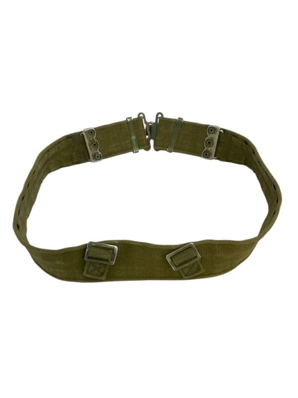 British Army Web Belt with Aluminum Fittings