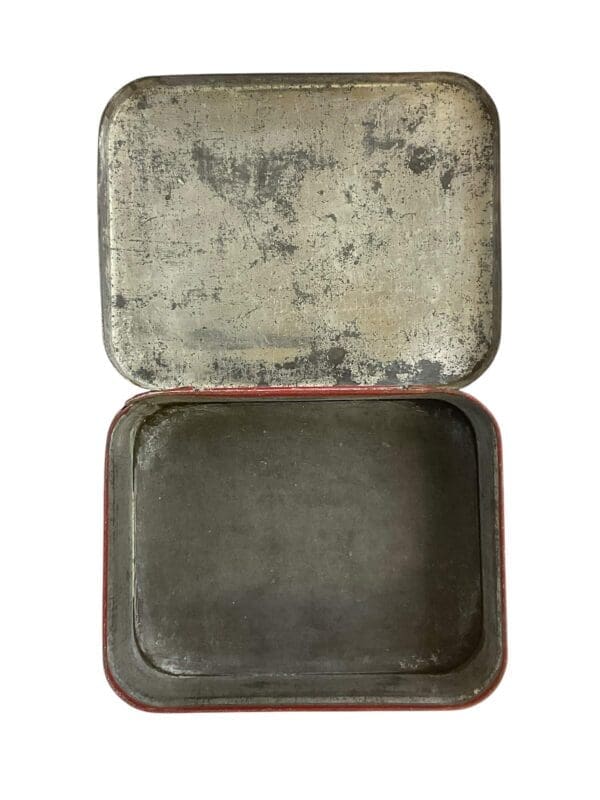 Canadian Repeater Tobacco Tin Mounted Police Small EMPTY