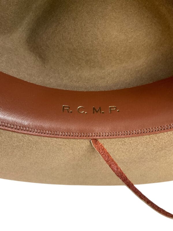 Royal Canadian Mounted Police RCMP Stetson Size 7