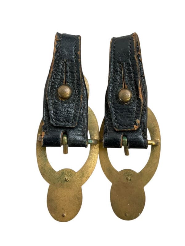 Royal Canadian Mounted Police RCMP Sword Sling Buffalo's Pair
