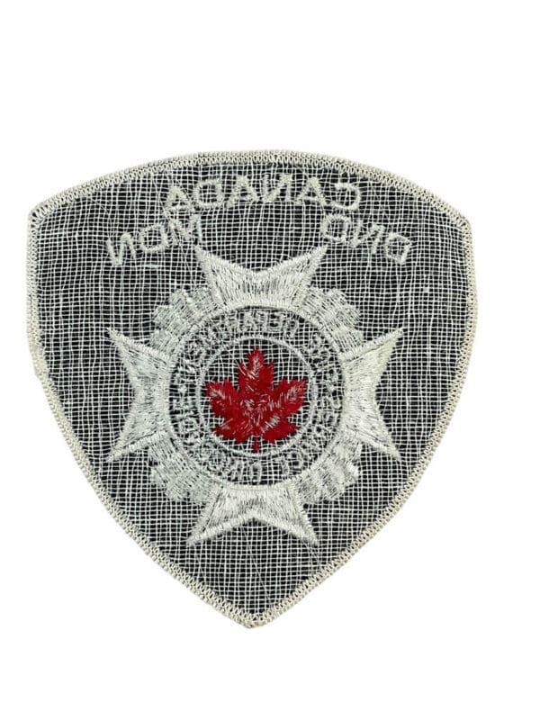 Canadian Forces DND Fire Service Patch