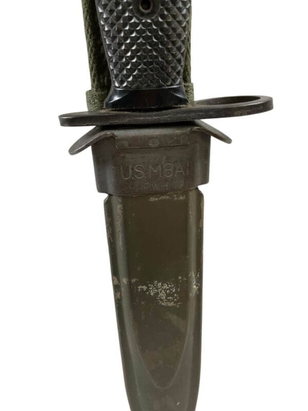 US Web Equipment with M7 Bayonet and M8 Scabbard