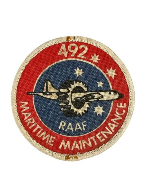 Royal Australian Air Force 492 RAAF Maritime Maintenance Squadron Patch
