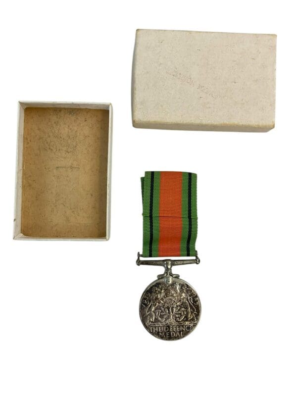 WW2 Canadian The Defence Medal Full Size In Box