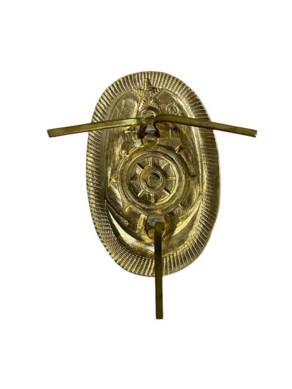 Russian Soviet Navy River Fleet Cap Badge