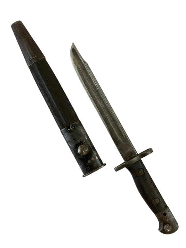 WW1 Australian Army P1907 SMLE Bayonet Modified to Hunting Knife
