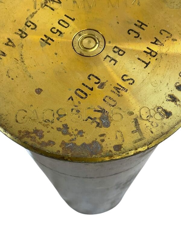 Canadian Forces 105mm Shell Casing Smoke