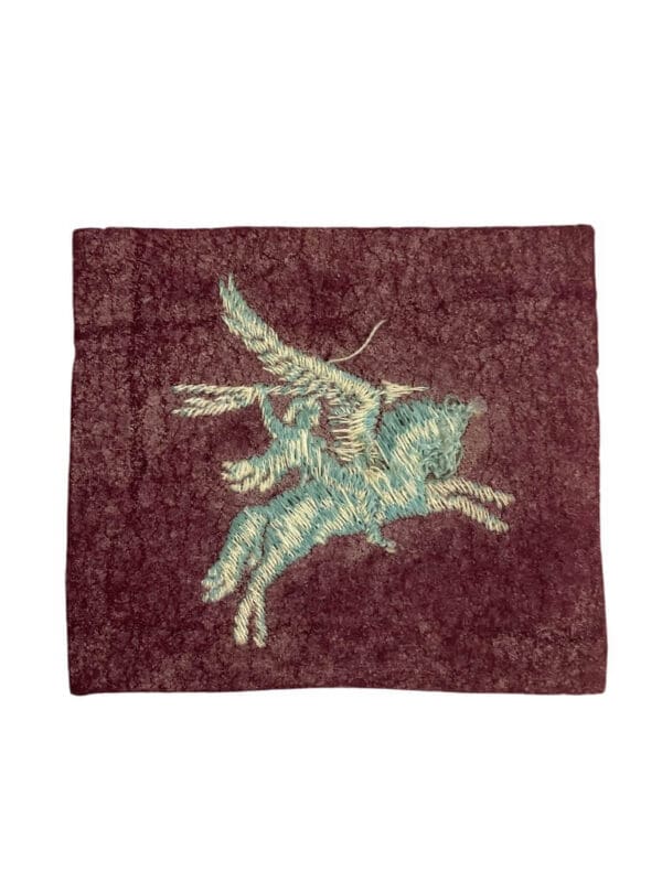 WW2 British Airborne Pegasus Patch Insignia Single