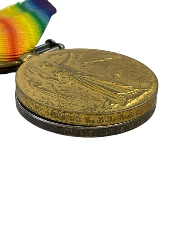 WW1 Canadian CEF 15th Battalion Full Size Medal Group Pair