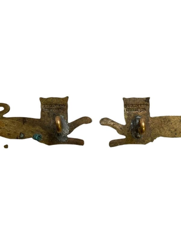 WW2 Canadian COTC University of Montreal Officers Collars Insignia Pair