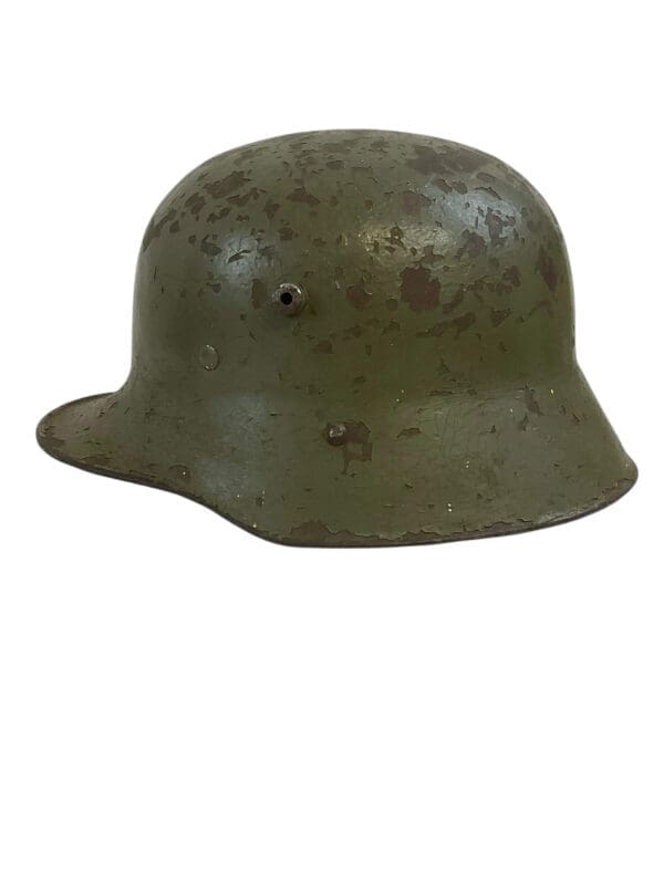 Afghan Army WW1 Austrian M17 Steel Helmet with Liner and Chin Strap