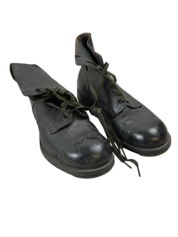 British Army Black Ankle Boots Size 7