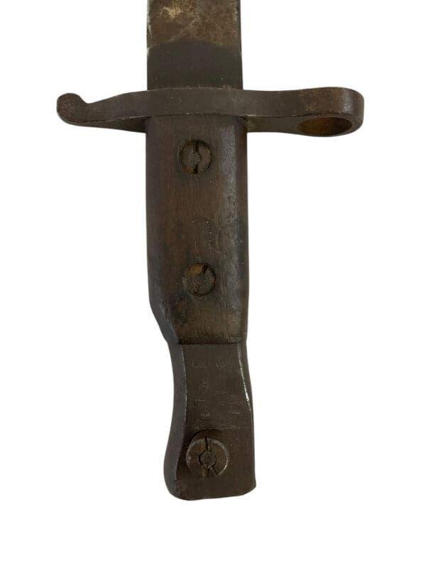 WW1 Canadian CEF MkII Ross Bayonet With Scabbard Dated 1916