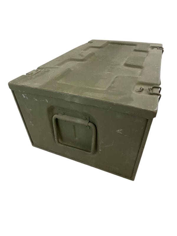WW2 British Large Ammo Box 1943 Dated EMPTY
