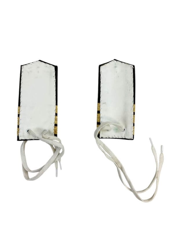 British Royal Navy RN Commander Officers Shoulder Boards Pair