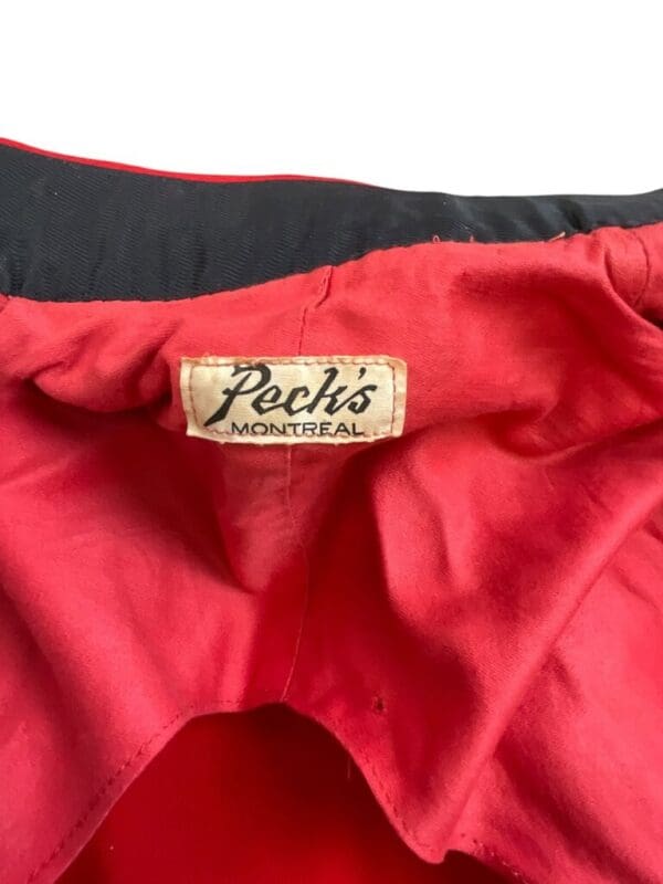 WW2 Royal Canadian Mounted Police RCMP Scarlet Uniform Jacket