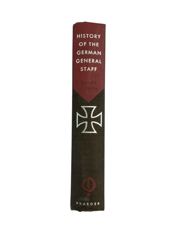 WW2 German History of the German General Staff Used Hardcover Reference Book