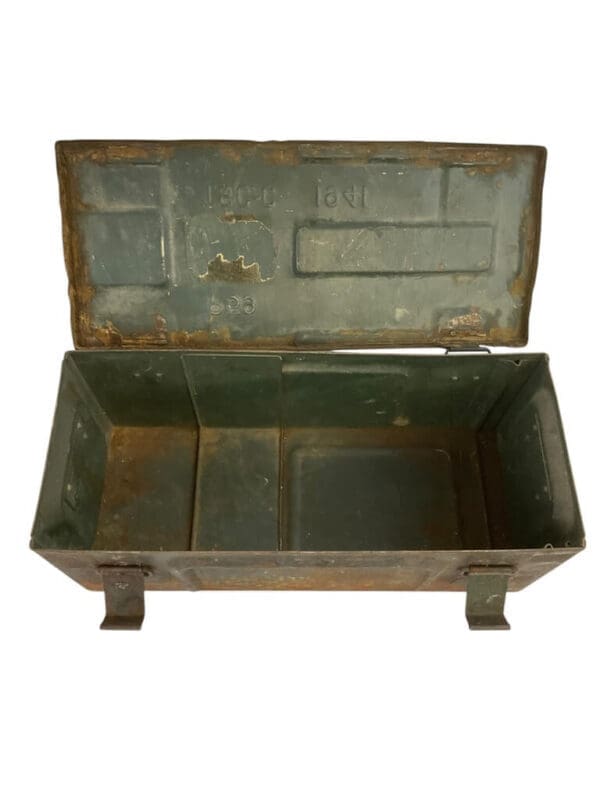 WW2 Canadian Ammo Box 25 Pounder Repurposed to 50 Cal 1941 Dated