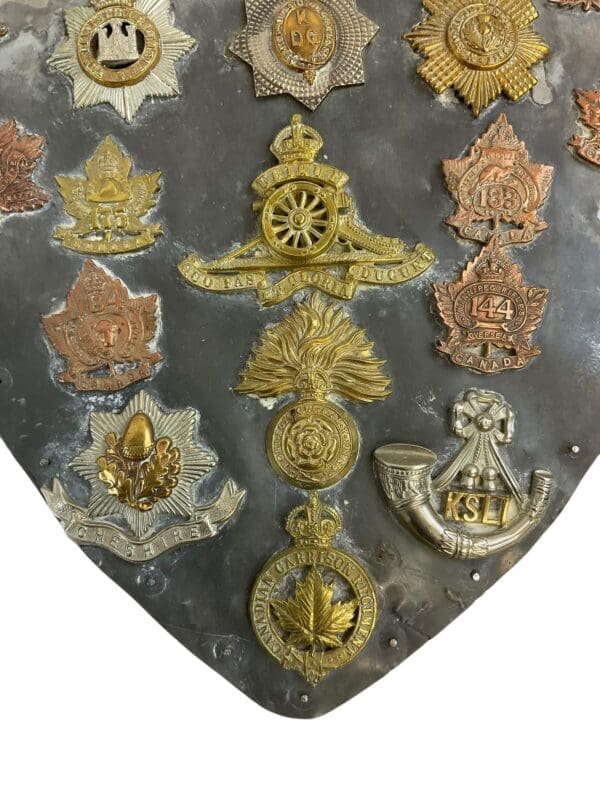 WW1 Canadian British Memorial Plaque