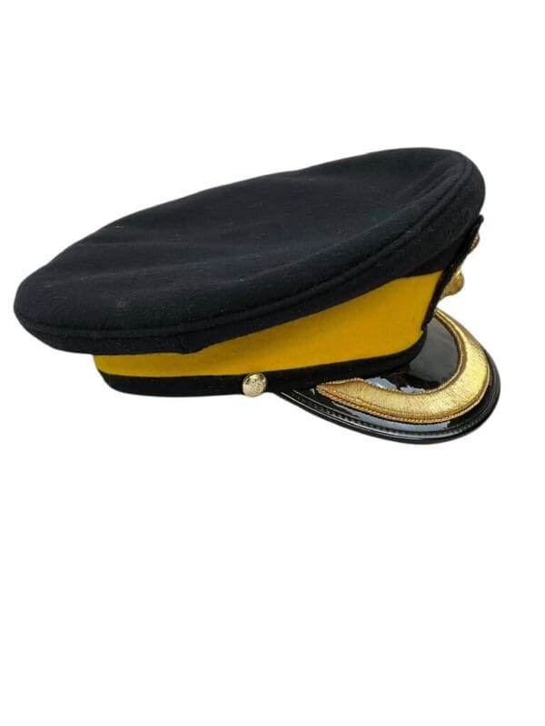 Royal Canadian Mounted Police RCMP Officers Peak Cap Hat Missing Chin Strap Size 7 1/4