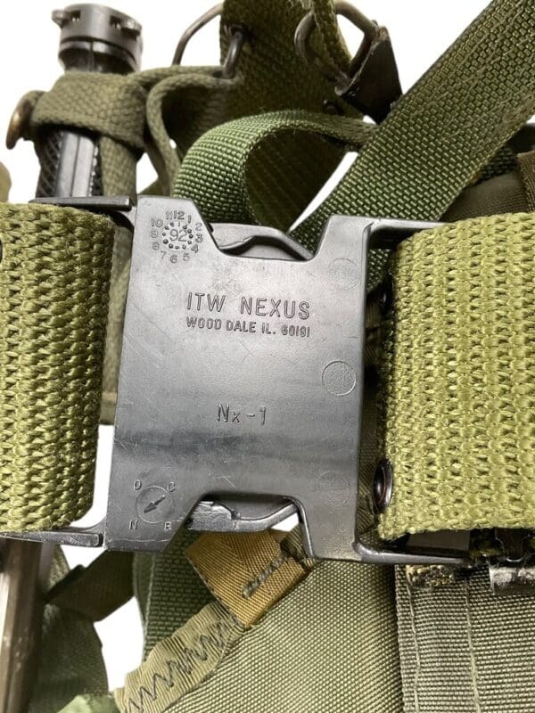US Web Equipment with M7 Bayonet and M8 Scabbard