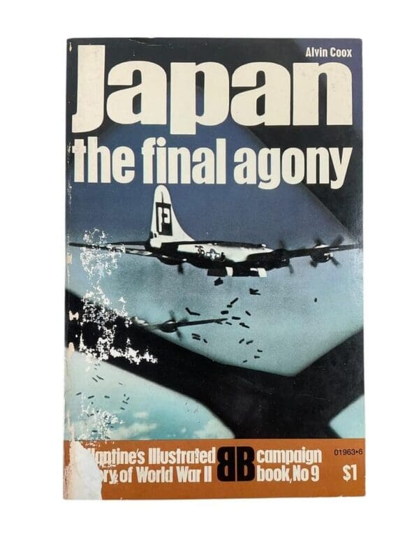WW2 Japanese Japan The Final Agony Ballantines No 9 Used Softcover Reference Book