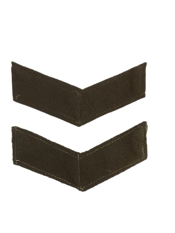 WW2 Canadian Women's Army Corps Corporal Insignia Pair