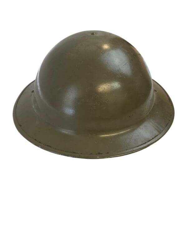 Belgian Belgium Army Mk2 Steel Helmet with Liner 1943 Dated British Shell