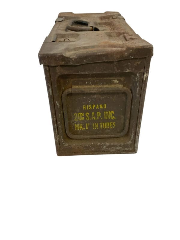 WW2 Canadian Hispano Ammo Box EMPTY