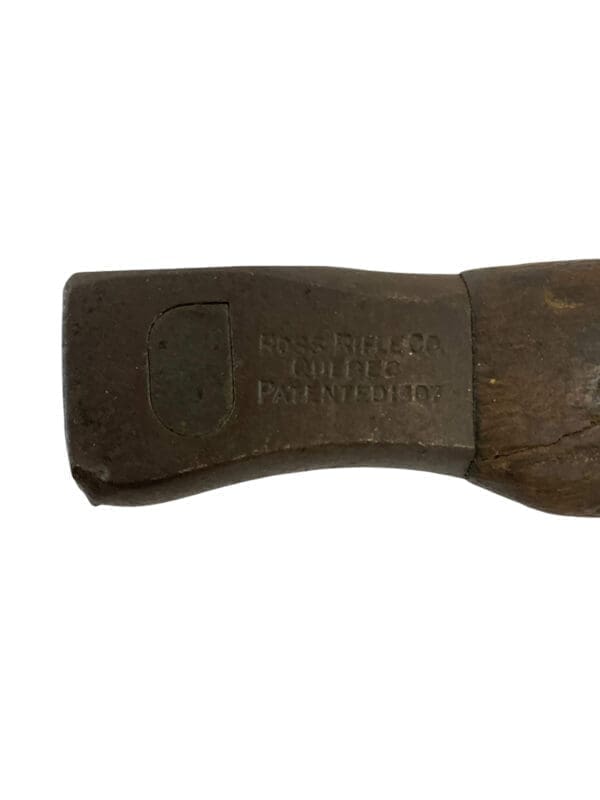 WW1 Canadian CEF MkII Ross Bayonet With Scabbard Dated 1916