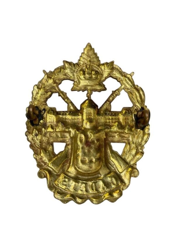 WW2 Canadian Mount St. Louis Cadet Regiment Cap Badge